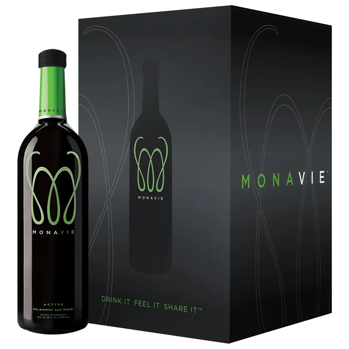 Monavie Active - 1 Case / 4 Bottles